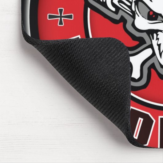 Oldschool Mausunterlage Mousepad (Ecke)