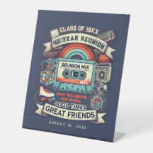 Oldschool Retro 80er Colorful Mixtape Class Wieder