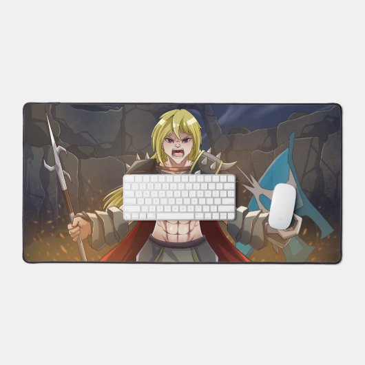 Oldschool-Schüler-Fluchtmousepad - Mousemat-Tischm Schreibtischunterlage (Tastatur & Maus)