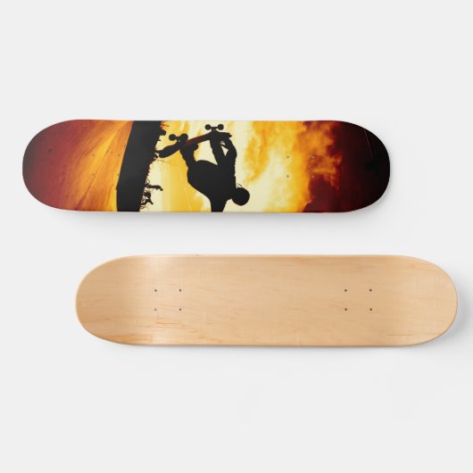 OldSchool Skate Deck Skateboard (Horizontal)