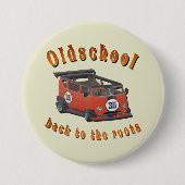 Oldschool Speed - zurück an die Wurzeln! Button (Vorderseite)