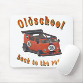 Oldschool Speed - zurück an die Wurzeln! Mousepad (Mit Mouse)