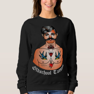 Oldschool Tattoos Tattoos Tattooos Inkokiert Vinta Sweatshirt