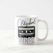 Oldschool Vibes retro vintage Audiokassette