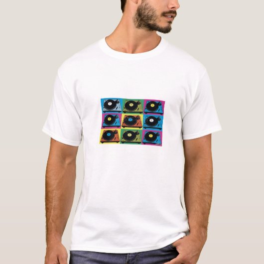 oldskool VinylTurntable-T - Shirt (Vorderseite)