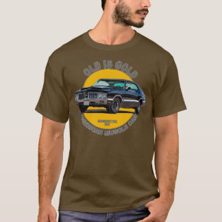 Oldsmobile 442 American Muscle Car 60er 70er Old i T-Shirt