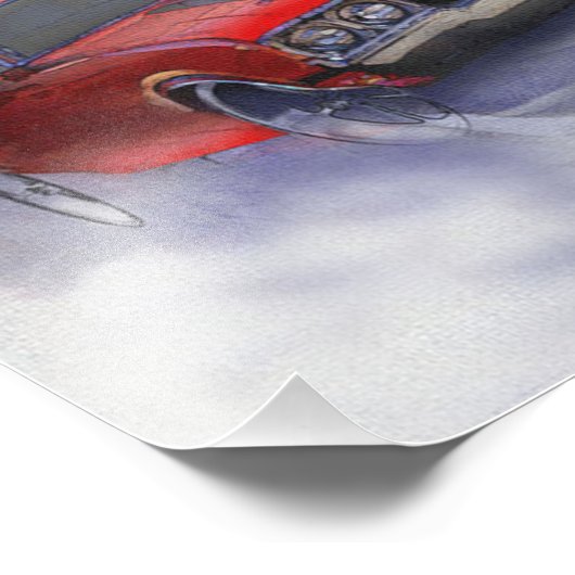 Oldsmobile 442 fotodruck (Ecke)