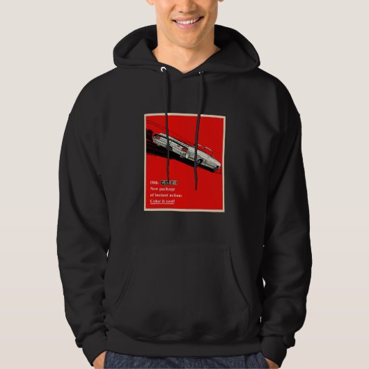 Oldsmobile 442 Vintage Anzeige Hoodie (Vorderseite)