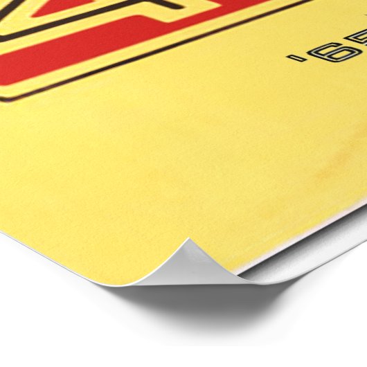 Oldsmobile 442 - Vintage Ordneransicht Poster (Ecke)