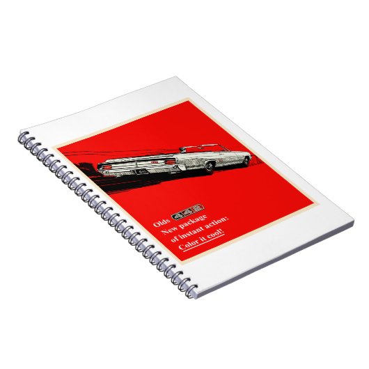 Oldsmobile 442 Vintage Werbung Notizblock (Rechte Seite)