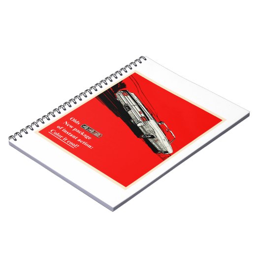 Oldsmobile 442 Vintage Werbung Notizblock (Linke Seite)