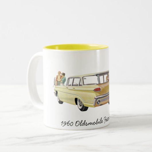 Oldsmobile Fiesa Lastwagen-Tasse 1960 Zweifarbige Tasse (Vorderseite Links)