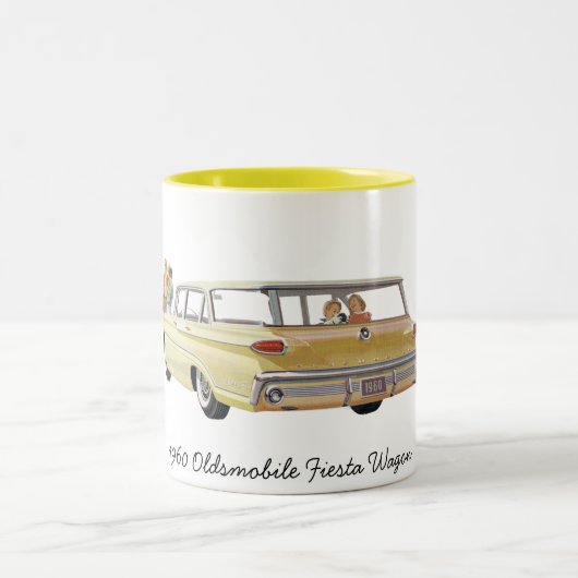 Oldsmobile Fiesa Lastwagen-Tasse 1960 Zweifarbige Tasse (Mittel)