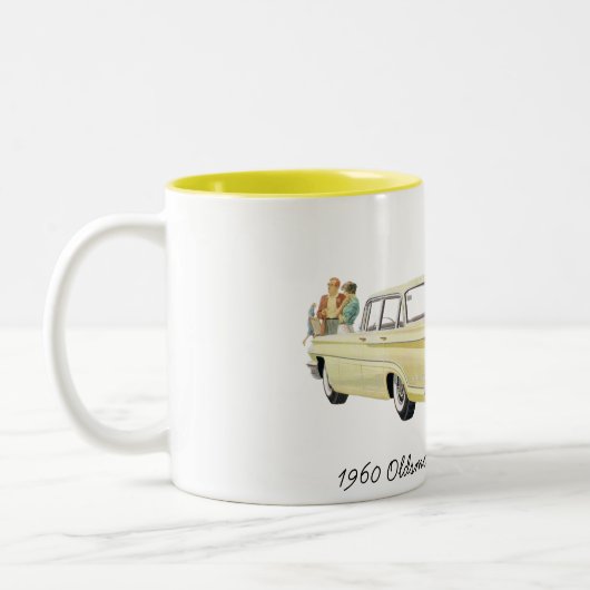 Oldsmobile Fiesa Lastwagen-Tasse 1960 Zweifarbige Tasse (Links)