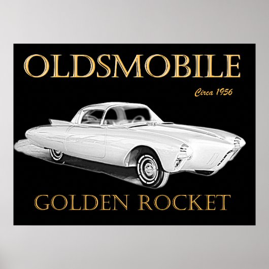 Oldsmobile Goldene Rakete Poster (Vorne)