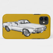Oldsmobile-Macheten-Oberste Auto-Illustration 1971 Case-Mate iPhone Hülle (Rückseite (Horizontal))