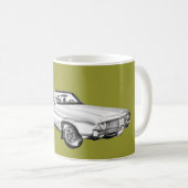 Oldsmobile-Macheten-Oberste Auto-Illustration 1971 Kaffeetasse (VorderseiteRechts)