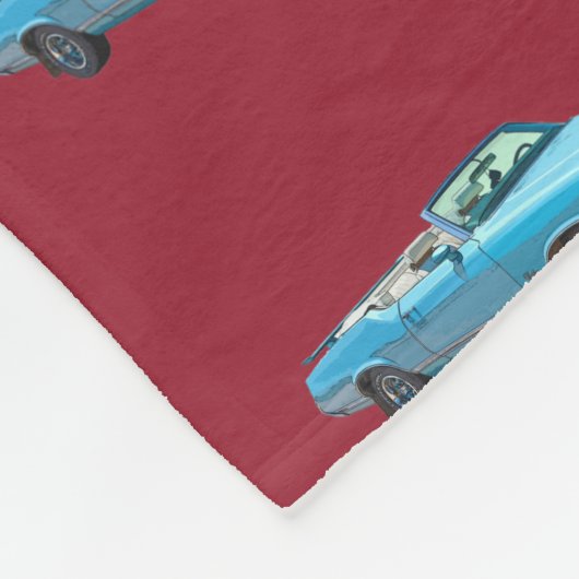 Oldsmobile-Macheten-Oberstes Muskel-Auto 1971 Fleecedecke (Ecke)