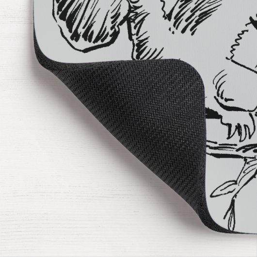 OLDSQUIRREL MOUSEPAD (Ecke)
