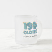 OldTech durch Cap'n Ed mattierte Tasse (VorderseiteRechts)