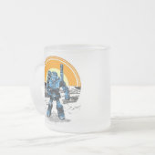 OldTech durch Cap'n Ed mattierte Tasse (Vorderseite Links)