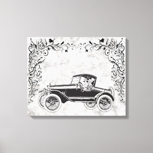 Oldtimer 2 leinwanddruck (Vorderseite)