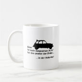 Oldtimer 2cv Ente - Der Erste in der Kolone Kaffeetasse (Links)