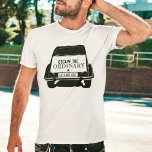 oldtimer 2cv Ente Escape the Ordentlichen T - Shir T-Shirt<br><div class="desc">Illustration des Entenklassikers aus Frankreich mit dem Slogan "Escape the Story". Ein Muss für jeden klassischen Autoliebhaber.</div>