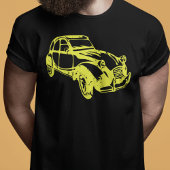 Oldtimer 2cv Ente Gelb T-Shirt