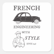 Oldtimer 2cv French engineering Retro