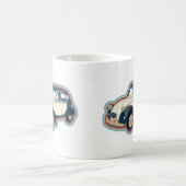 Oldtimer 2CV Klassiker Kaffeetasse (Mittel)