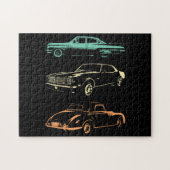 Oldtimer - 80er & 90er Grafik Retro Puzzle (Horizontal)