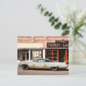 Oldtimer Altstadt Postkarte (Stehend Vorderseite)