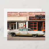 Oldtimer Altstadt Postkarte (Vorne/Hinten)