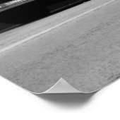 Oldtimer am Ocean Drive Miami Beach Poster (Ecke)