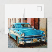 Oldtimer auf Kuba Postkarte (Vorne/Hinten)