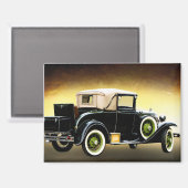 Oldtimer-Automagnet Magnet (Vorderseite/Rückseite)