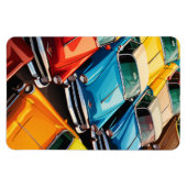 Oldtimer-Automuster Magnet (Horizontal)