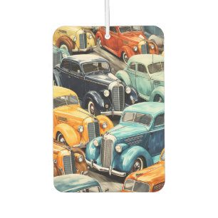Oldtimer-Autos Muster Autolufterfrischer