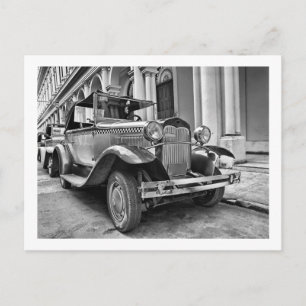 Oldtimer-Autos Postkarte