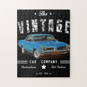 Oldtimer-Autounternehmen GTO Puzzle