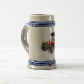 Oldtimer Bierglas (Vorderseite Links)
