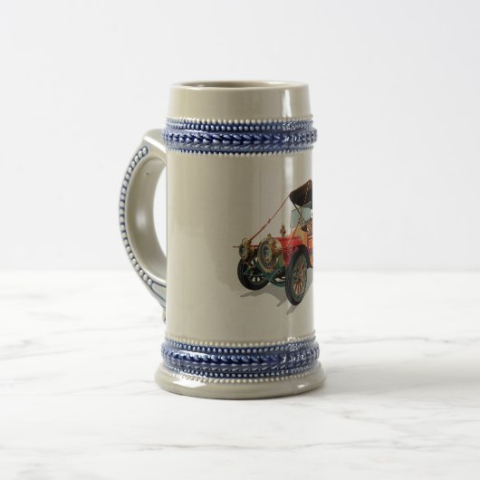 Oldtimer Bierglas (Vorderseite Links)