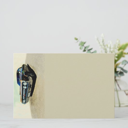 Oldtimer Briefpapier (Stehend Vorderseite)