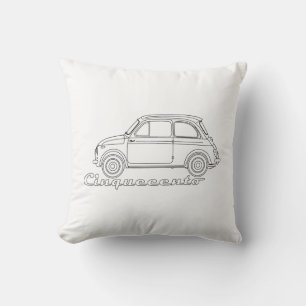 Oldtimer Cinquecento Der PUCH 500 Kissen