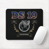 Oldtimer Citroen DS 19 Die Göttin Mousepad (Mit Mouse)