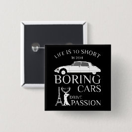 Oldtimer Citroen DS 19 Drive Passion Button