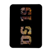 Oldtimer Citroen DS 19 La Déesse Französisch Stadt Magnet (Vertikal)