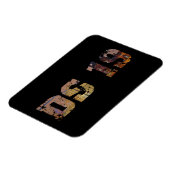 Oldtimer Citroen DS 19 La Déesse Französisch Stadt Magnet (Linke Seite)