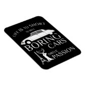 Oldtimer Citroen DS 19 Laufwerkleidenschaft Magnet (Rechte Seite)